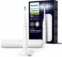 2X SZCZOTECZKA ELEKTRYCZNA PHILIPS SONICARE 4100 HX3683/33 + ETUI BIAŁA