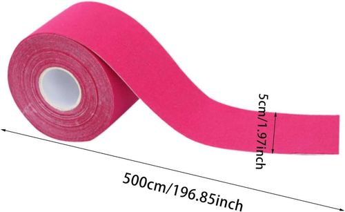 Taśmy kinezjologiczne elastyczne 50mmx5m zestaw 5 kolorowych na Arena.pl