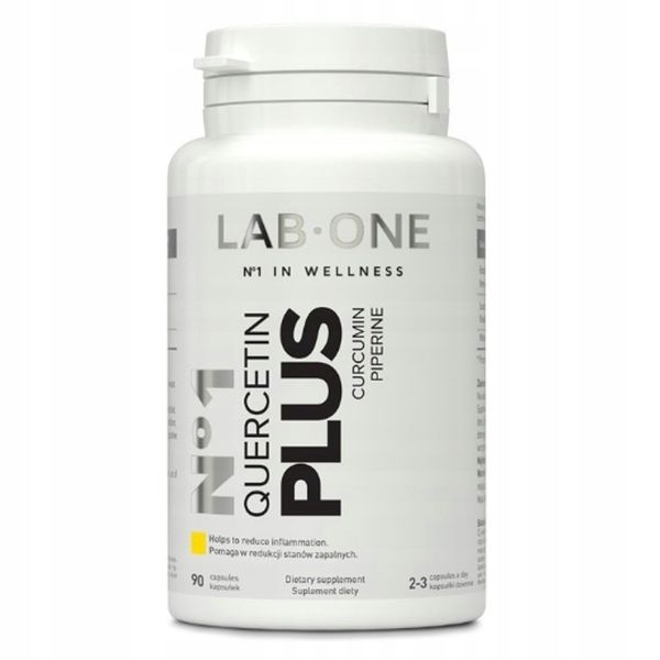 LAB ONE N°1 QUERCETIN PLUS 90 KWERCETYNA KURKUMINA zdjęcie 1