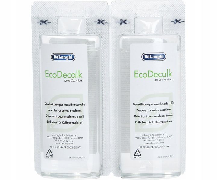 Odkamieniacz DELONGHI ECODECALK ORYGINAŁ 2x 100ml zdjęcie 9