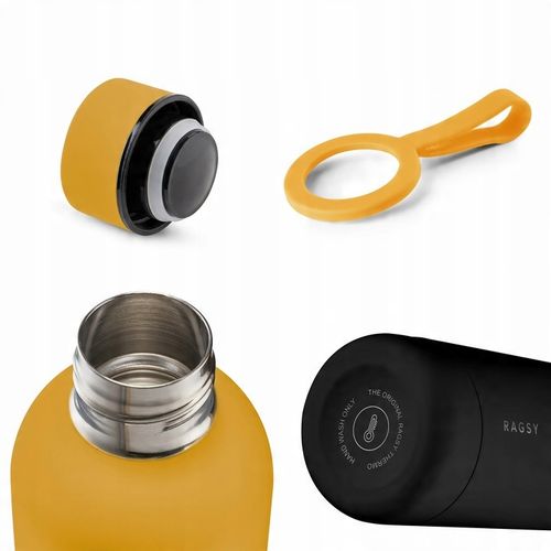 Butelka Termiczna Mojo 500 ml BPA FREE 12/24H - Bahama/Żółta na Arena.pl