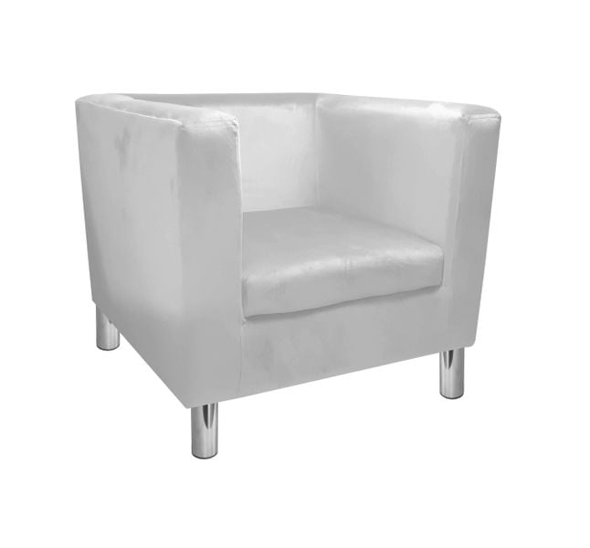 Fotel Monaco nogi chrom MG39 zdjęcie 1