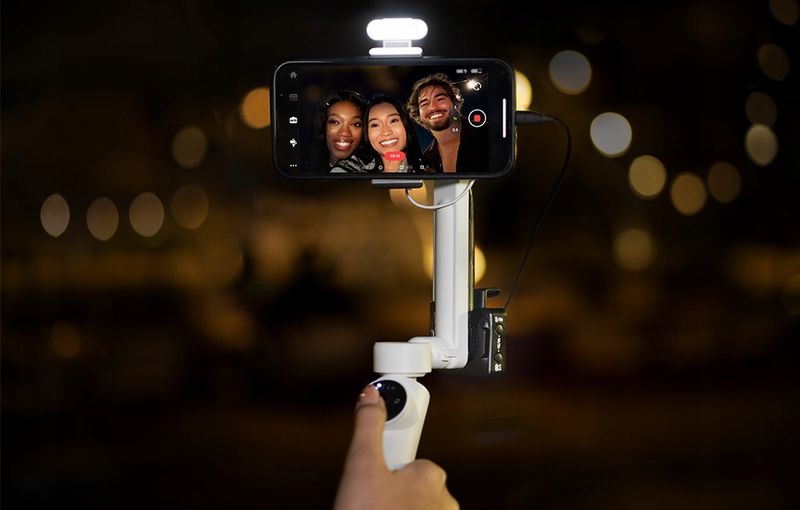 Gimbal Insta360 Flow Creator Kit biały zdjęcie 13