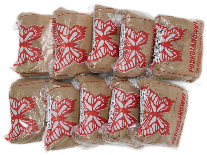 Polskie Podkolanówki bezuciskowe elastil 20 par zdjęcie 1