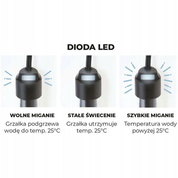 Aquael Grzałka FIX 2 100W GRZAŁKA DO AKWARIUM zdjęcie 4