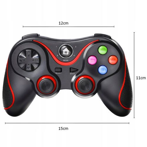 BEZPRZEWODOWY GAMEPAD PAD DO TELEFONU ANDROID PC iOS KONTROLER Z UCHWYTEM na Arena.pl