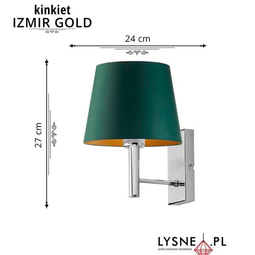Lampa ścienna IZMIR GOLD na Arena.pl