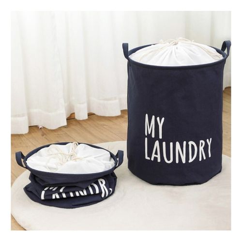 organizer, pojemnik na zabawki, kosz na pranie 40 x 50 cm czarny na Arena.pl