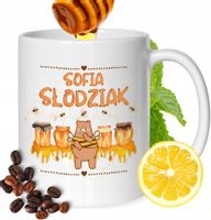 Kubek Dla Sofii Koleżanki Przyjaciółki Żony Prezent Z Nadrukiem Biały 330Ml