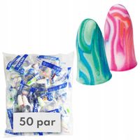 Zatyczki do uszu do spania, Stopery do uszu Moldex 7800 Wkładki 50 par