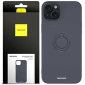 Spacecase Silicone Ring Iphone 15 Plus Black