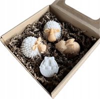 Zestaw Mydełka Zapachowe WIELKANOC Prezent Upominek ZAJĄC BARANEK