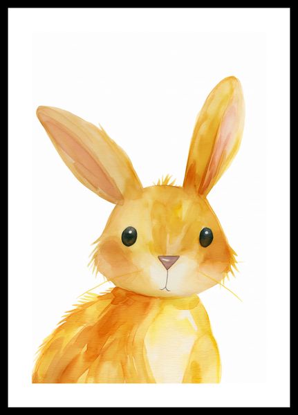 Plakat 30x45cm Słodki Zajączek zdjęcie 3