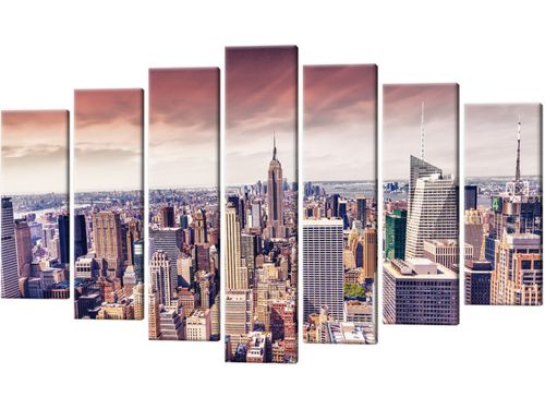 Obraz Drapacze chmur w NY 140x80 PROMOCJA na Arena.pl