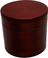 Duży Młynek do Przypraw Tytoniu Suszu Czerwony