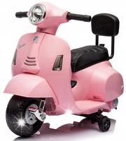 Motorek elektryczny SUN BABY Scooter Vespa Różowy 2.5km/h