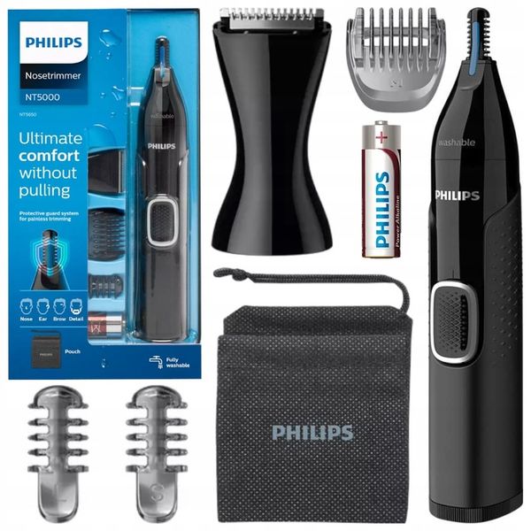 TRYMER DO USZU BRWI NOSA PHILIPS + ETUI NT5650 zdjęcie 8