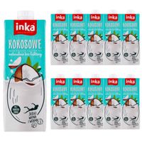 Inka Napój kokosowy z wapniem i witaminami 1 l x 10 sztuk