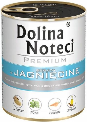 DOLINA NOTECI PREMIUM Mokra karma dla psa MIX smaków 10x800g bez kurczaka na Arena.pl