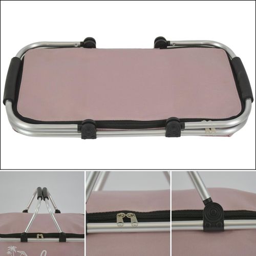 KOSZYK TURYSTYCZNY SKŁADANY TERMICZNY 35L REDCLIFFS RÓŻ na Arena.pl