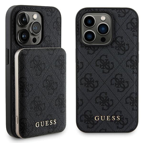 Etui Guess do iPhone 13 Pro Max, Czarny, MagSafe zdjęcie 1