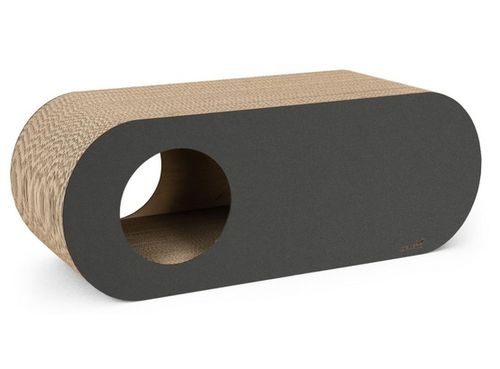 Wytrzymały drapak z funkcją legowiska dla kota - Gattino Coco Grafit 75cm na Arena.pl