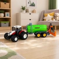 DLA DZIECI  NA PILOTA TRAKTOR Z AKCESORIAMI