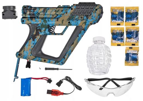 ELEKTYCZNY PISTOLET SURGE KULKI ŻELOWE WODE ORBEZZ 7-8 MM HYDROŻELOWE na Arena.pl