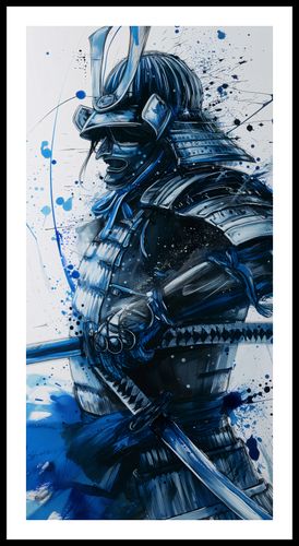 Plakat 50x100cm Samuraj w Błękicie na Arena.pl