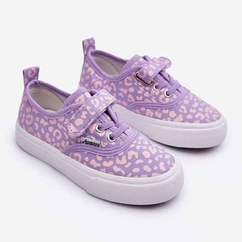 Wzorzyste Dziecięce Trampki Na Rzep r.37 na Arena.pl