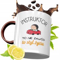 Kubek Bordowy Dla Instruktora Na Urodziny Prezent Z Nadrukiem Ze Zdjęciem