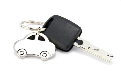 Brelok do kluczy Samochód UPOMINKARNIA Srebrny 2 szt na Arena.pl