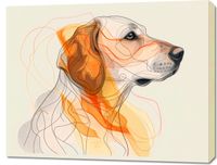 Obraz 90x70cm Kontur Profilowego