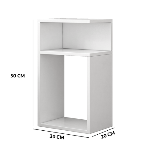 SZAFKA NOCNA STOLIK PRAWA/LEWA BIAŁA DO SYPIALNI SALONU NOWOCZESNA na Arena.pl