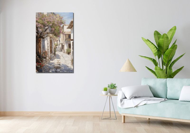 Obraz 60x100cm Urok Starego Miasta zdjęcie 2