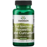 Swanson Boswellia & Curcumin (Kurkuma) - 60 kapsułek