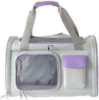 Plecak Transporter dla psa kota do 7kg fioletowy PAWPACKER 42x25x28cm