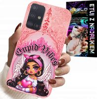 ETUI DO SAMSUNG GALAXY A51 - CUPID VIBES Z UROCZĄ ANIOŁKIEM PLECKI