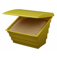Pojemnik zbiornik skrzynia na piasek sól sorbent 300 L 400 kg żółty