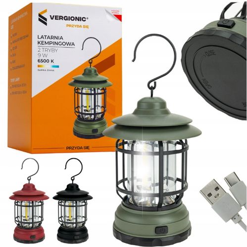 Lampa Akumulatorowa Latarnia Kempingowa LED USB-C na Arena.pl