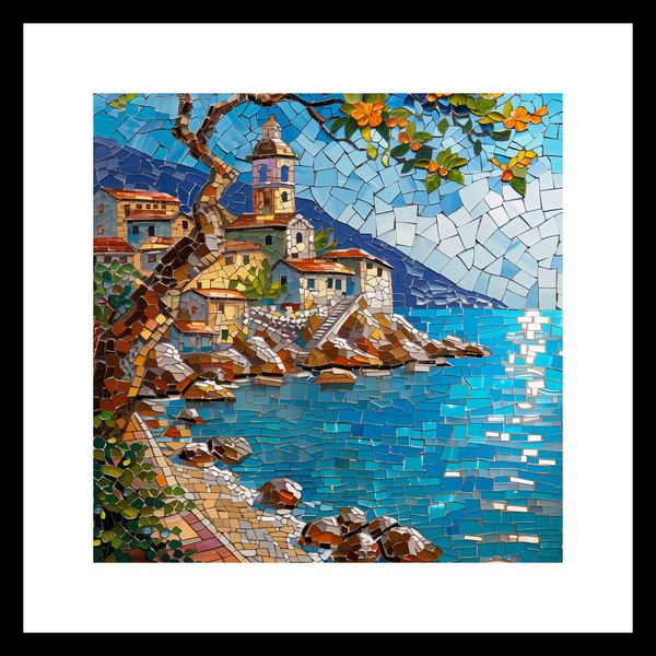 Plakat 20x20cm Mozaikowa Układanka zdjęcie 3