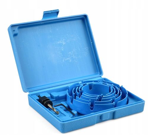 Otwornice widiowe GEKO 64-127 mm do drewna, płyt gipsowych i MDF 5 el. na Arena.pl