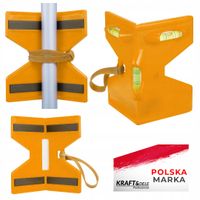 Poziomica kątowa do słupków narożna 3 libelle0,01 m KD10562