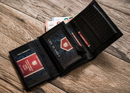 skórzany męski portfel rfid - peterson na Arena.pl