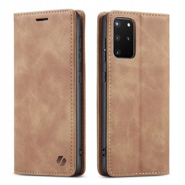 Spacecase Wallet Galaxy S20+ Light Brown zdjęcie 5