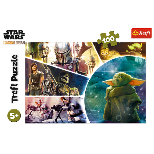 Puzzle - "100" - Baby Yoda Trefl 16413 na Arena.pl