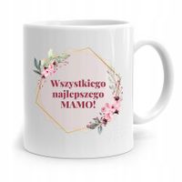 Kubek Prezent Dla Mamy Wszystkiego Najlepszego Z Nadrukiem Ze Zdjęciem