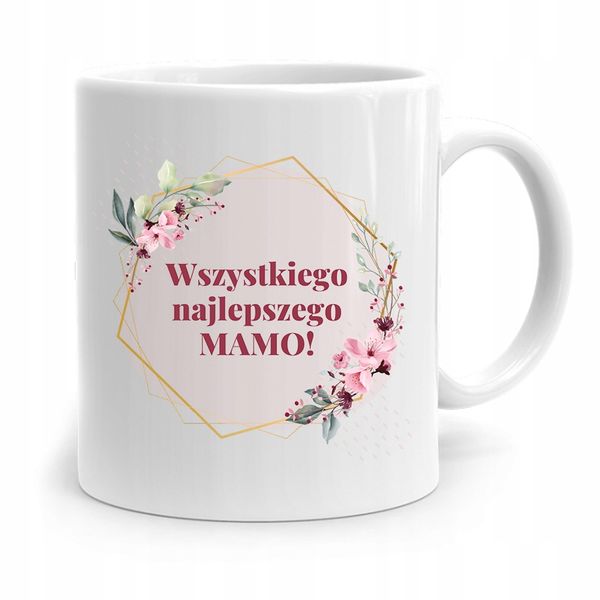 Kubek Prezent Dla Mamy Wszystkiego Najlepszego Z Nadrukiem Ze Zdjęciem zdjęcie 1