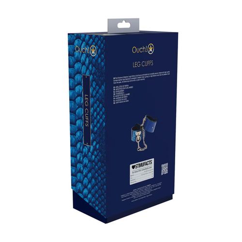 florence collection - leg cuffs - blue na Arena.pl