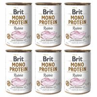 Brit Mono Protein Rabbit Mokra Karma dla Psa Królik 6x400g